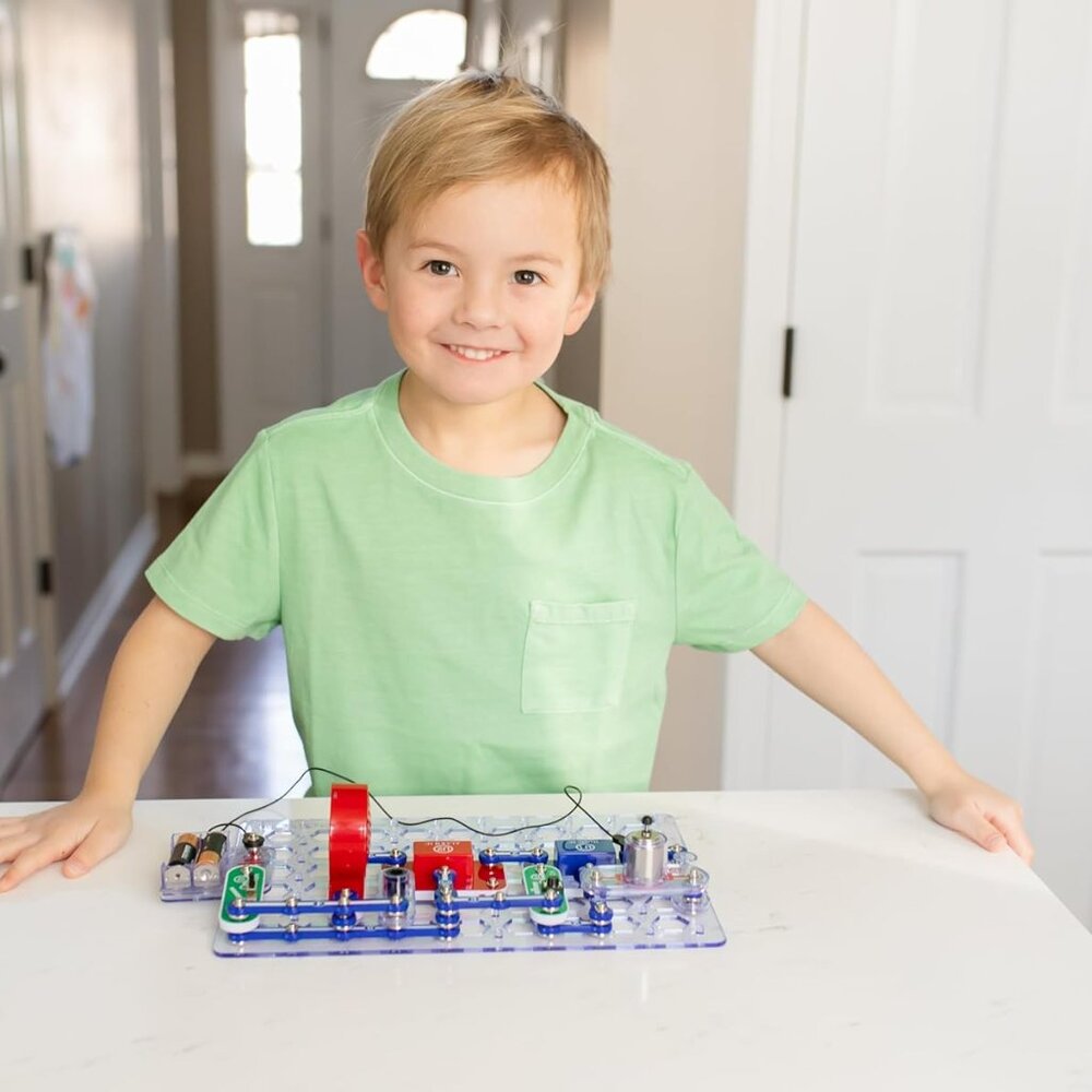 Jr. SC-100 Electronics Exploration Kit, Over 100 Projects, Full Color Project Ma - Picture 4 of 16